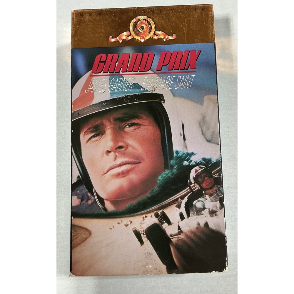 Grand Prix VHS 1966 James Garner Eva Marie Saint Formula One‎ Racing MGM